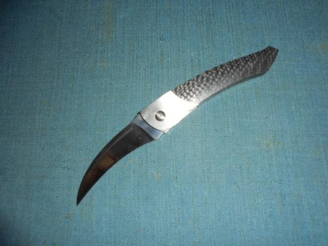 Scarce Jukka Hankaka Koukku Locking Knife S/n 03125 — image 4