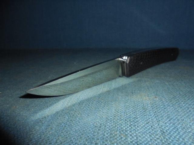 Scarce Jukka Hankaka Piili Locking Knife S/n 03124 — image 4