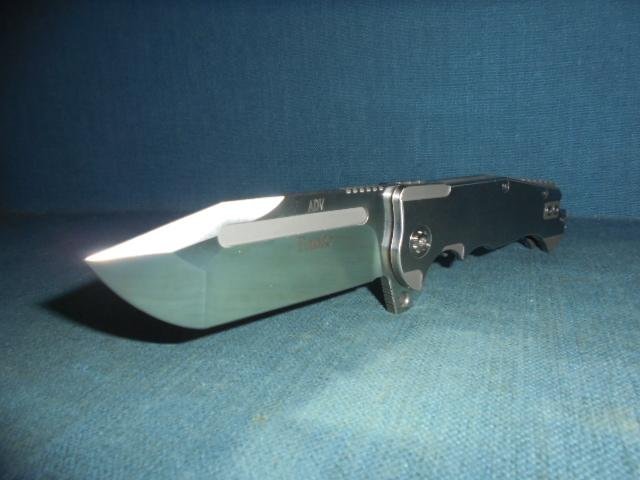 Rare Andre De Villiers Tanto Locking Knife S/n 03122 — image 4