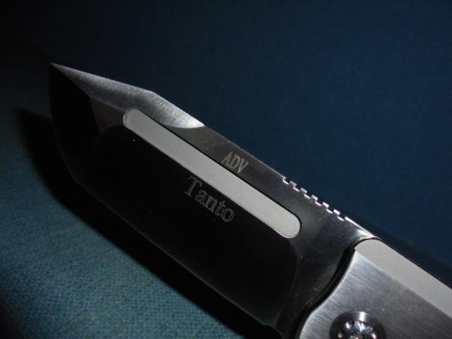 Rare Andre De Villiers Tanto Locking Knife S/n 03122 — image 7