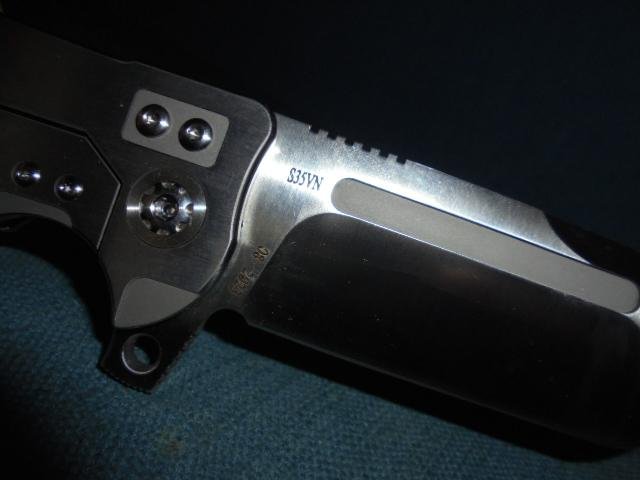 Rare Andre De Villiers Tanto Locking Knife S/n 03122 — image 8
