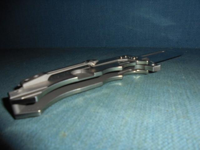 Rare Andre De Villiers Tanto Locking Knife S/n 03122 — image 9