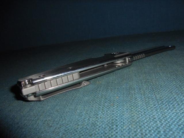 Rare Andre De Villiers Mini Cleaver Locking Knife S/n 03122 — image 6