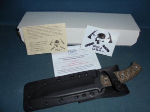 Scarce RMJ Combat Africa Knife S/n 03130