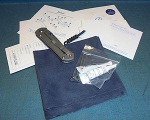 Chris Reeve Large Inkosi Plain Locking Knife S/n 03138