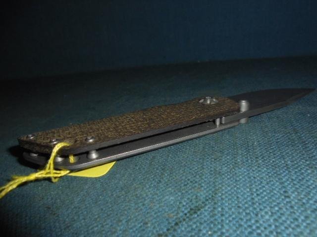 Scarce Boker M4 Sherman Damascus Folder S/n 03144 — image 8