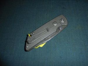 Scarce Boker M4 Sherman Damascus Folder S/n 03144