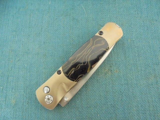 Santa Fe Teroso Noble Brass Folder S/n 03149 — image 2