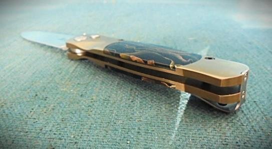 Santa Fe Teroso Noble Brass Folder S/n 03149 — image 9