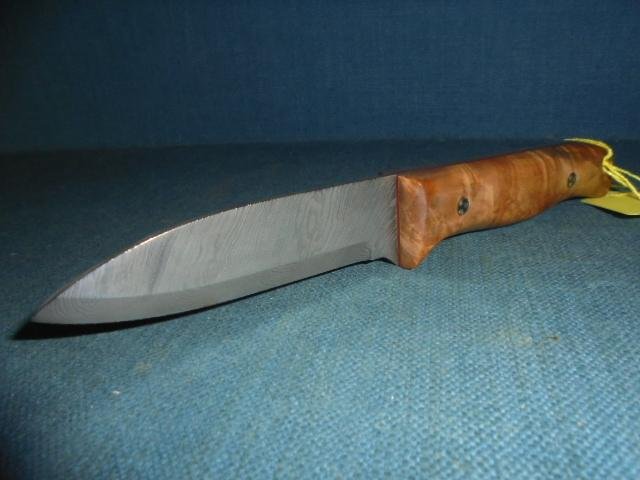 David Edwards Damascus Woodlore Knife S/n 03151 — image 5