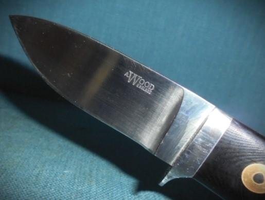 Scarce Alan Wood Custom Knife S/n 03156 — image 6