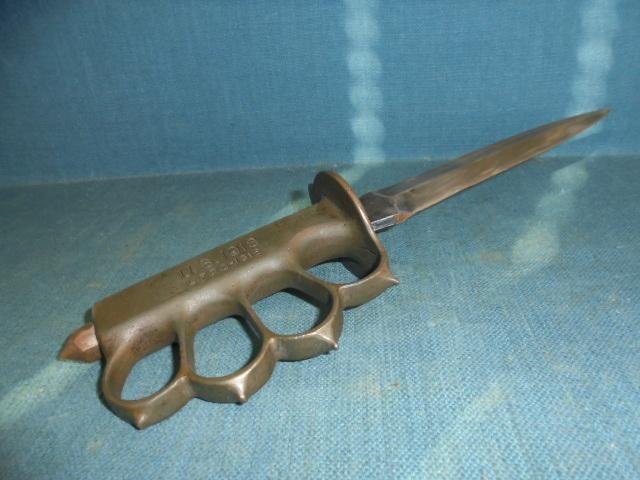 Very Rare WW1 U.S 1918 Fighting Knife S/n 03160 — image 6
