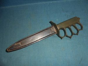 Very Rare WW1 U.S 1918 Fighting Knife S/n 03160