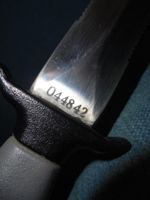 Rare 1976 Dated Gerber MK11 Survival Knife S/n 03159 — image 6