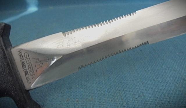 Rare 1976 Dated Gerber MK11 Survival Knife S/n 03159 — image 9