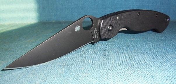 Spyderco Military Folding Knife S/n 03163 — image 4