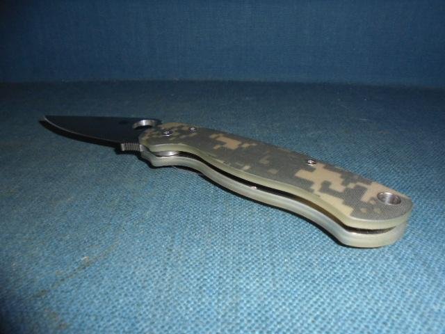 Spyderco Paramilitary 2 Camo Folding Knife S/n 03162 — image 6