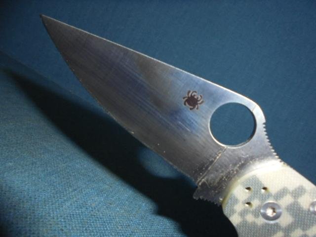 Spyderco Paramilitary 2 Camo Folding Knife S/n 03162 — image 8