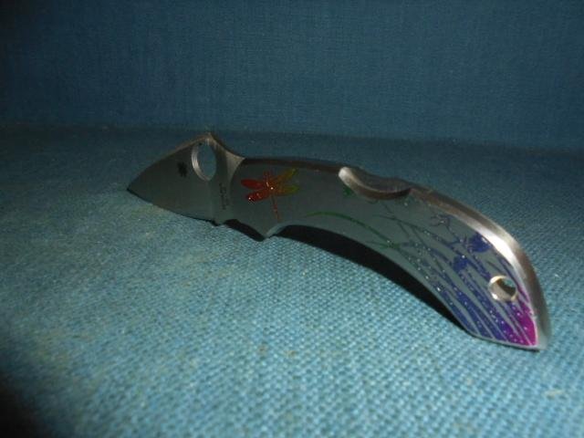 Spyderco Dragonfly Tattoo Folder S/n 03166 — image 10
