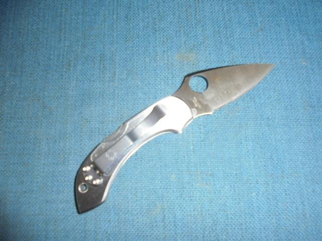 Spyderco Dragonfly Tattoo Folder S/n 03166 — image 6