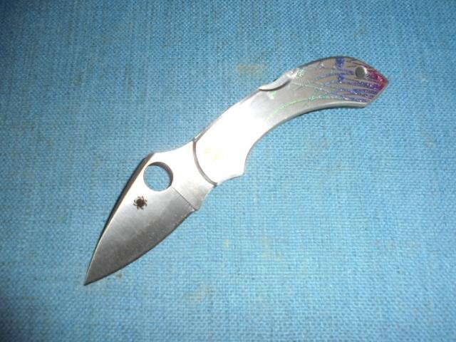 Spyderco Dragonfly Tattoo Folder S/n 03166 — image 7