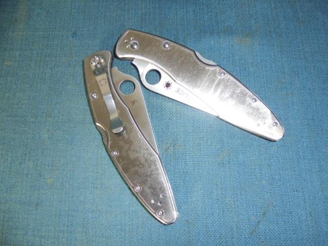 Two Spyderco Police Model Knives S/n 03164 — image 2