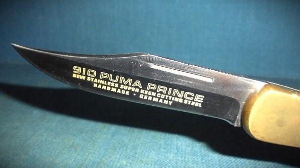 Rare 1978 Dated Puma Prince folding Knife S/n 03168 — image 6