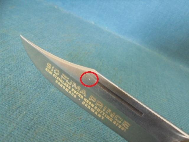 Rare 1978 Dated Puma Prince folding Knife S/n 03168 — image 8