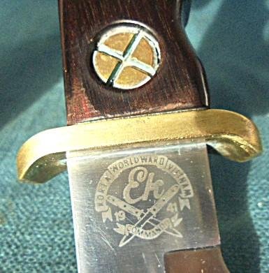 Scarce John EK Commando Bowie Knife S/n 03174 — image 9