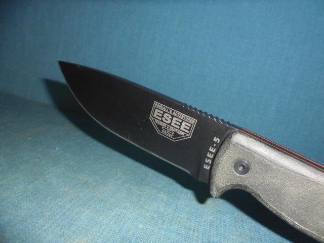 Esee 5 Survival Knife S/n 03172 — image 7