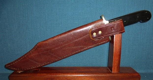 Large J. E. Middleton Bowie Knife S/n 03177 — image 2