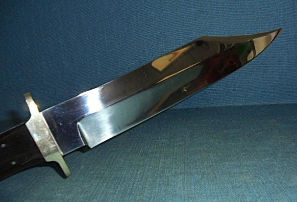 Large J. E. Middleton Bowie Knife S/n 03177 — image 6