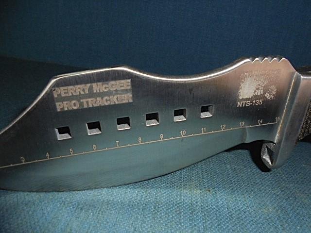 Discontinued Perry McGee Pro Tracker Knife S/n 03182 — image 8