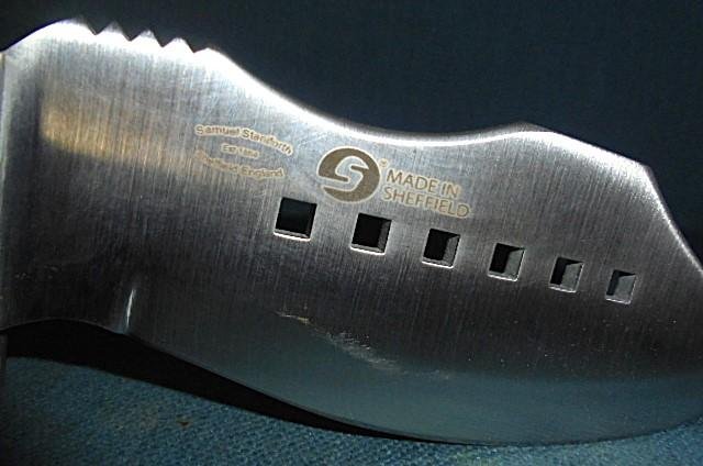 Discontinued Perry McGee Pro Tracker Knife S/n 03182 — image 9