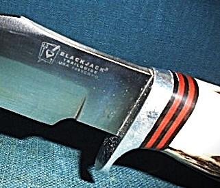 Vintage Blackjack Trailguide Knife S/n 03186 — image 5