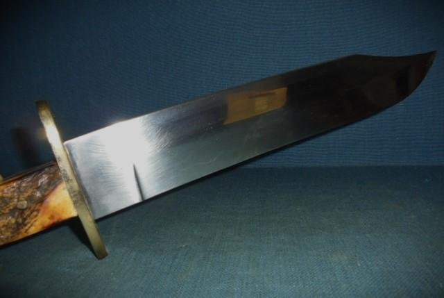 Huge George Wostenholm Bowie Knife S/n 03187 — image 6