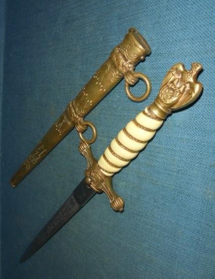 1938 Model German Navy Dagger S/n 03189 — image 10