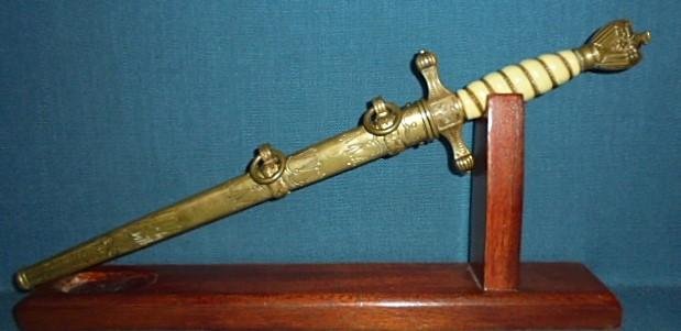 1938 Model German Navy Dagger S/n 03189 — image 2