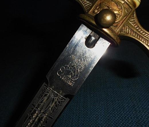 1938 Model German Navy Dagger S/n 03189 — image 7