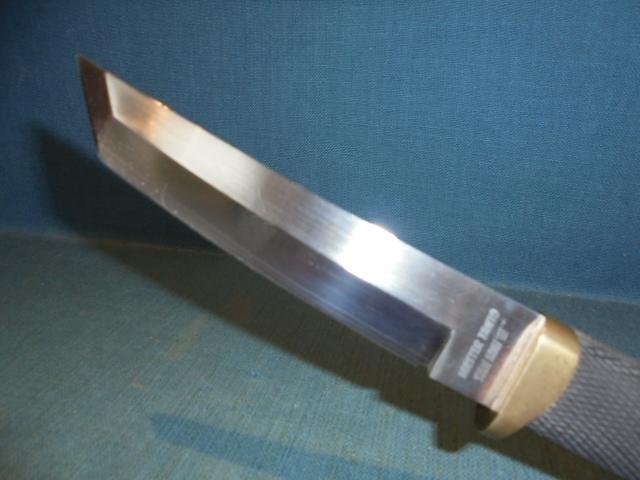 Scarce 1980s Cold Steel Master Tanto San Mai Knife S/n 03189 — image 5
