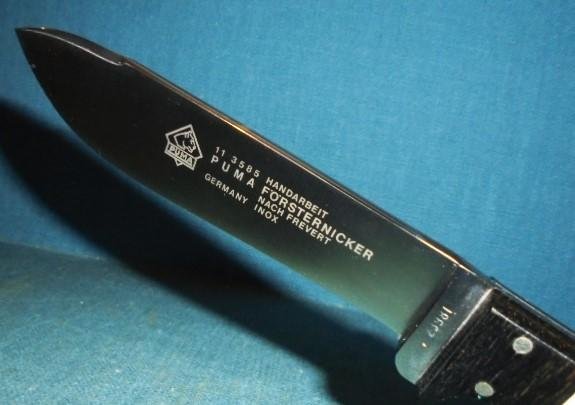 Scarce 1989 Dated Puma Forsternicker Knife S/n 03197 — image 7