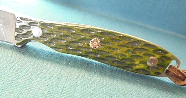 Rare Alan Wood Damascus Knife S/n 03203 — image 10