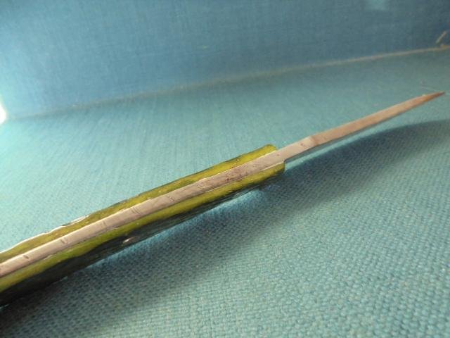 Rare Alan Wood Damascus Knife S/n 03203 — image 8