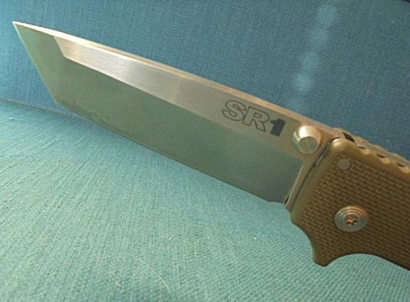 Cold Steel SR1 Tanto Folding Knife S/n 03202 — image 6