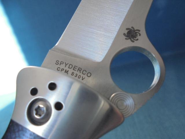 Spyderco Vallotton Sub-Hilt Folder S/n 03201 — image 9