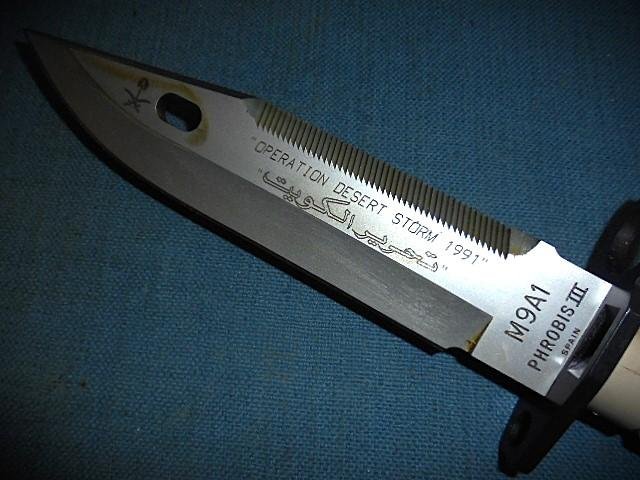 Rare U.S. M9A1 Commemorative Bayonet S/n 0-3206 — image 4