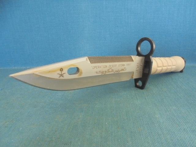 Rare U.S. M9A1 Commemorative Bayonet S/n 0-3206 — image 6