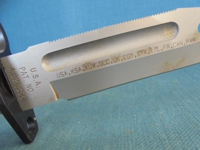 Rare U.S. M9A1 Commemorative Bayonet S/n 0-3206 — image 8