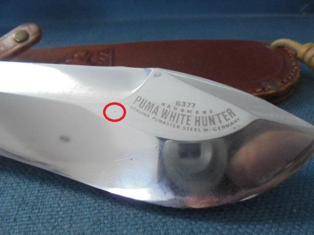 Two 1970s Dated Puma White Hunter's S/n 03211 — image 7