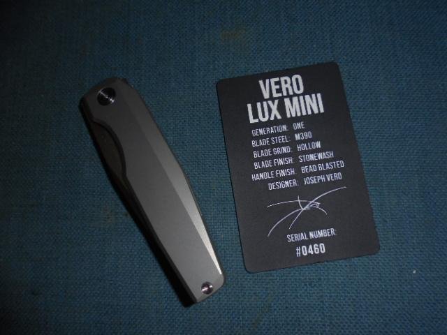 Limited Edition Vero Engineering Lux Mini 3.3 Folder S/n 03214 — image 3